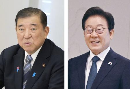 　石破茂首相、韓国の李在明大統領