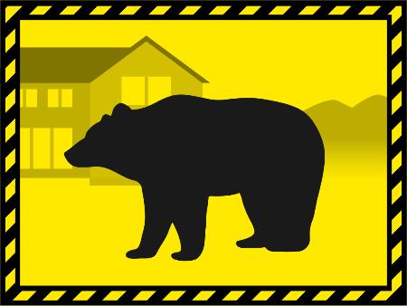 　クマのイラスト