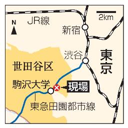 　東京・世田谷区野沢の現場
