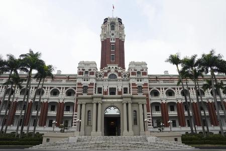 　台湾総統府＝２４年１月、台北