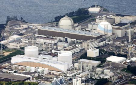 　九州電力玄海原発＝２０２４年４月、佐賀県玄海町