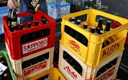 ビール配送の準備=2021年、名古屋市