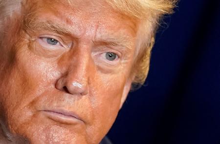 トランプ米大統領=9月、ニューヨーク(ロイター=共同)