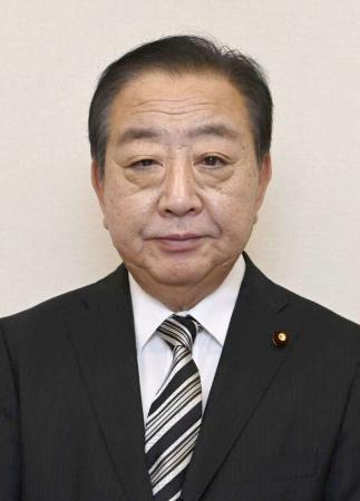 　立憲民主党の野田佳彦代表