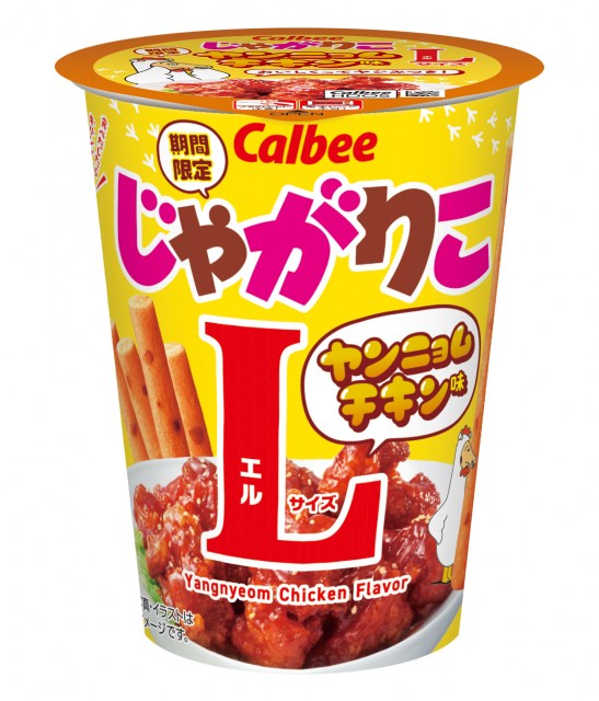 『じゃがりこ ヤンニョムチキン味Lサイズ』