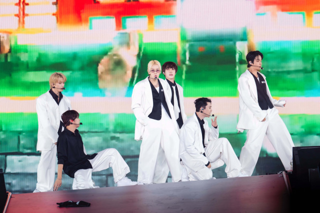 『SMTOWN LIVE 2025 in TOKYO』に出演したNCT 127（撮影：田中聖太郎写真事務所）