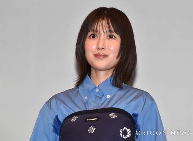 上垣アナの合いの手に笑顔を見せた福本莉子 （C）ORICON NewS inc.