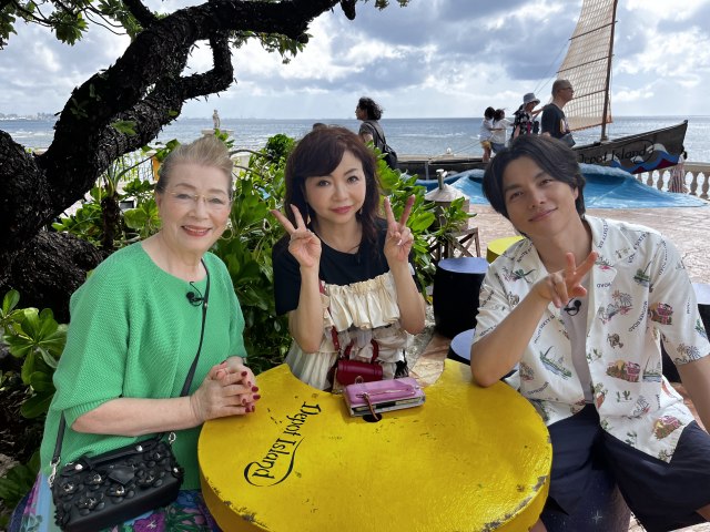 8月16日・23日・30日に放送される『モモコのOH！ソレ！み～よ！』ではハイヒール・モモコ、西川ヘレン、重岡大毅(WEST.)、兵動大樹が沖縄本島へ （C）カンテレ