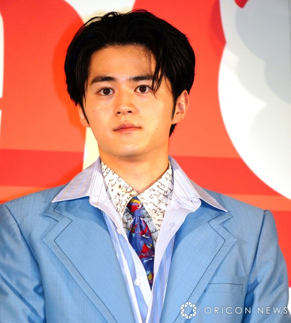 作中で披露した歌唱について語った鈴鹿央士 （C）ORICON NewS inc.