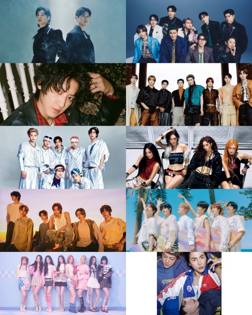 『SM ENTERTAINMENT 大集結SP M:ZINE特別編』出演アーティスト