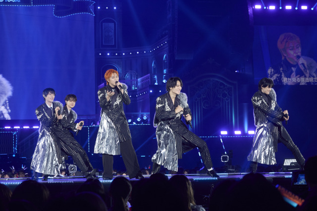 『EBiDAN THE LIVE 2025 HOTEL NINE STAR』16日公演シャッフルユニット“YULK”（撮影：ウチダアキヤ、草間智博）
