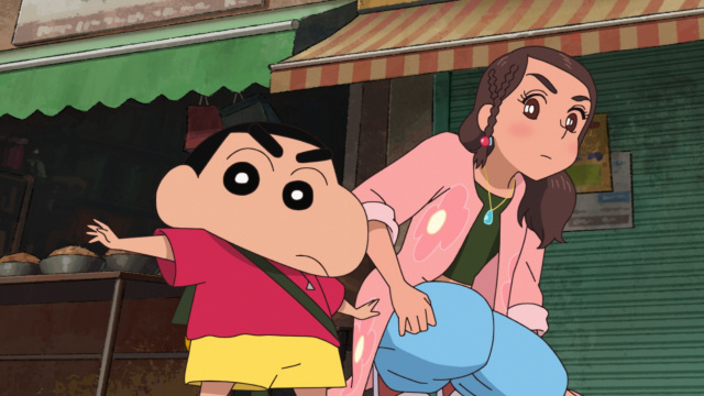 アニメ映画『映画クレヨンしんちゃん 超華麗！灼熱のカスカベダンサーズ』場面カット（C）臼井儀人／双葉社・シンエイ・テレビ朝日・ADK 2025