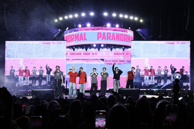 『ENHYPEN WORLD TOUR ‘WALK THE LINE’』北米ツアーを完走したENHYPEN（P）＆（C）BELIFT LAB Inc.