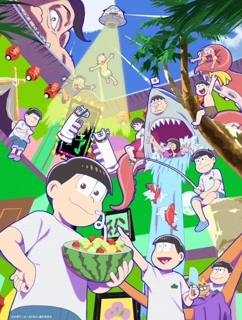 テレビアニメ『おそ松さん』第4期メインビジュアル（C）赤塚不二夫／おそ松さん製作委員会