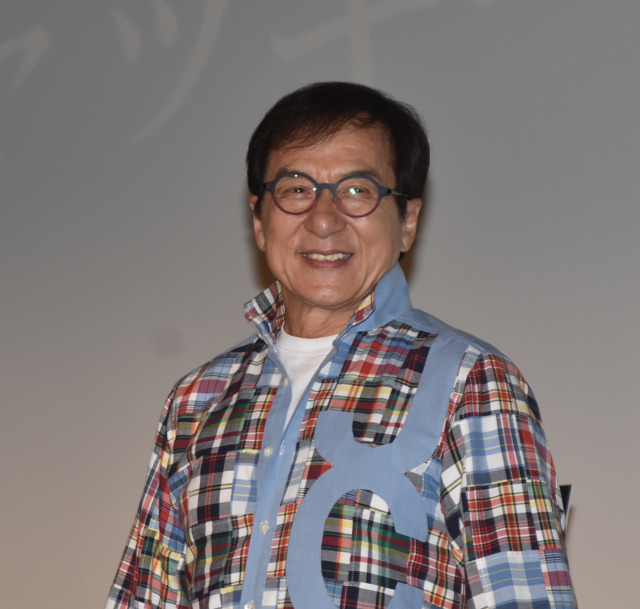 映画『ベスト・キッド：レジェンズ』舞台あいさつに参加したジャッキー・チェン （C）ORICON NewS inc.