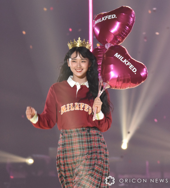 『第41回 マイナビ 東京ガールズコレクション 2025 AUTUMN／WINTER』に出演した櫻坂46・山崎天 （C）ORICON NewS inc.