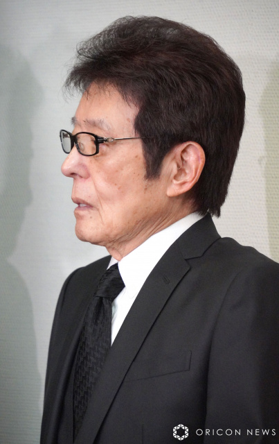 橋幸夫さん お通夜に参列した舟木一夫 （C）ORICON NewS inc.