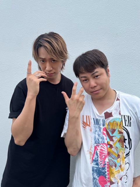 小山慶一郎＆井上裕介（NONSTYLE井上のポジティブログより）