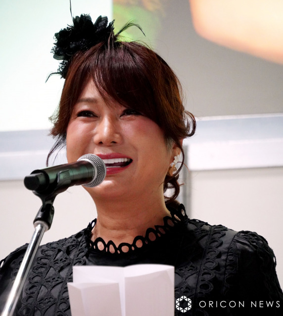 弔辞を読み上げたはるな愛 （C）ORICON NewS inc.