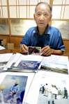 硫黄島で４０年前から遺骨収集を続ける野瀬純弘さん＝いちき串木野市金山下