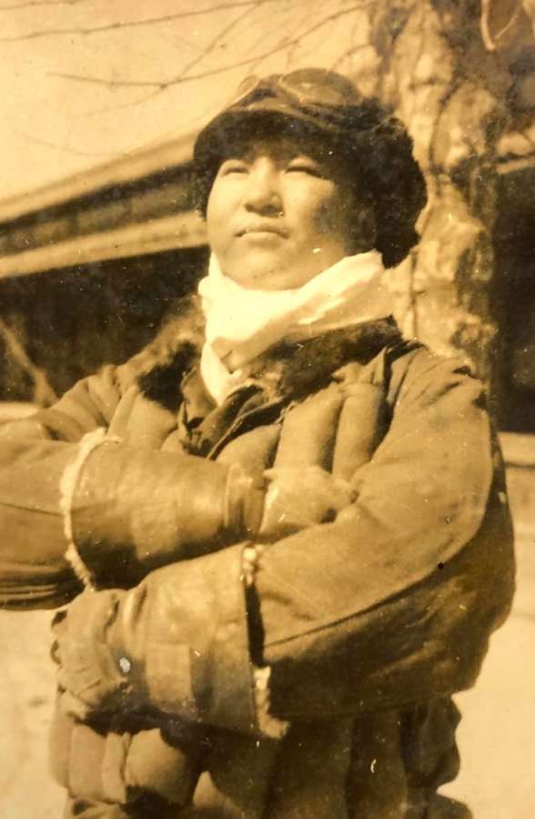 鈴鹿海軍航空隊時代の児玉宗孝さん
