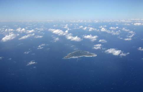 ハート形に見える宝島
