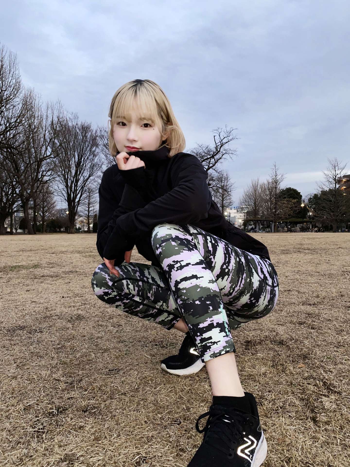 【別カット】鹿児島マラソンでＰＲランナーを務める志村美希さん（本人提供）