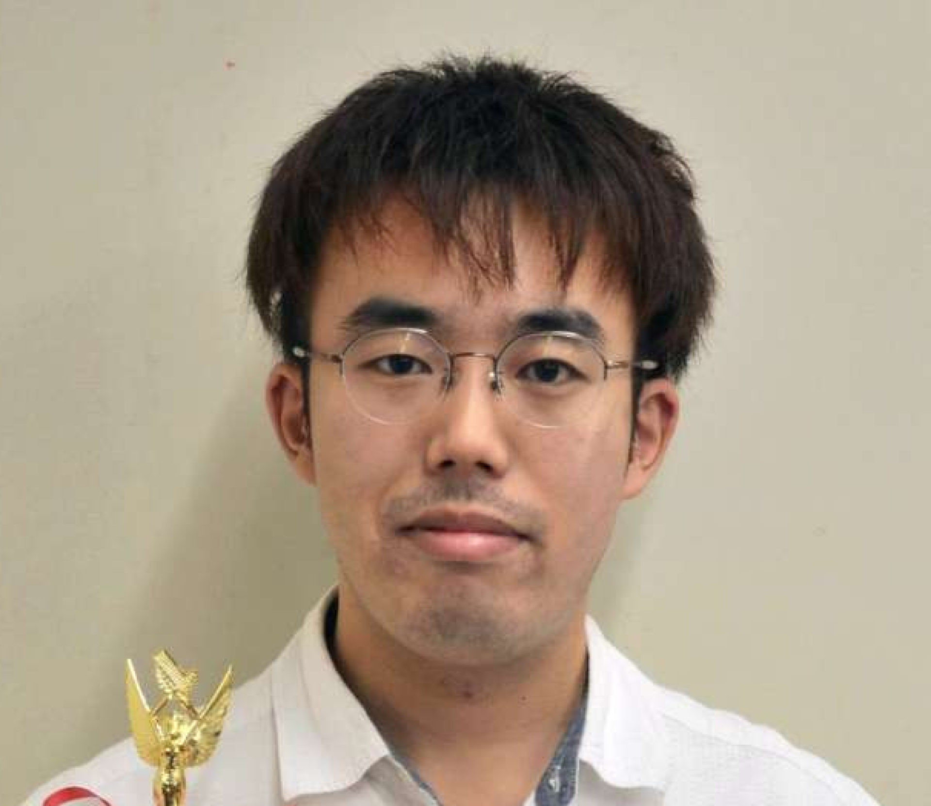 全九州珠算選手権大会の３種目で優勝した森山一希さん＝日置市伊集院