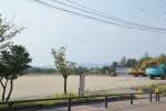 桜島学校の建設予定地＝鹿児島市桜島横山町