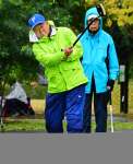 準優勝の徳元早俊（末吉鶴木ひまわり）＝かのやグラウンド・ゴルフ場