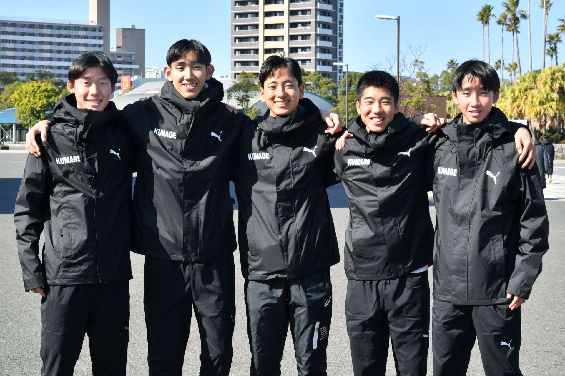 熊毛チームの火付け役を任された高校３年生の５人