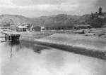 運用時の旧鹿児島貯木場＝１９３５年ごろ、鹿児島市（鹿児島森林管理署提供）