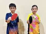 全日本選手権に出場する揚村馳風さん（左）と、全九州大会に出場する臼山瑠菜さん＝枕崎市の市総合体育館
