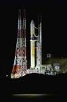 打ち上げを待つＨ２Ａロケット５０号機＝２８日、南種子町の種子島宇宙センター