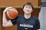バスケットボールＢ３のプレーオフに臨む鹿児島レブナイズ主将、武藤修平〔むとう・しゅうへい〕さん