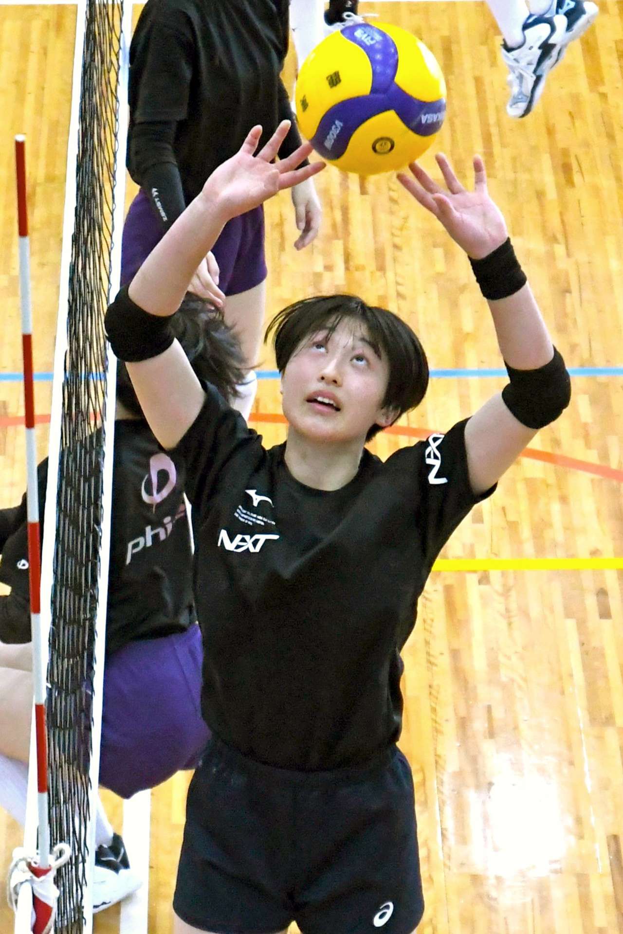女子Ｕ１９世界選手権に出場する古川千裕（鹿実高）＝同校鹿実高