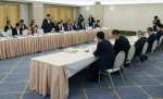 地元国会議員に対する提案事項説明会＝３０日、東京・平河町
