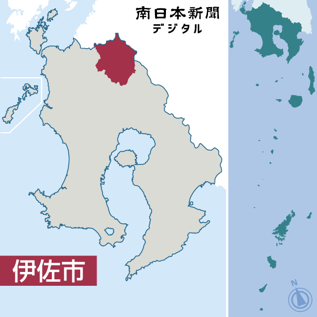 伊佐市の位置が一目で分かる地図を見る