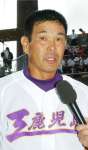 〈資料写真〉鹿児島工などで監督を務めた中迫俊明さん＝２００６年７月