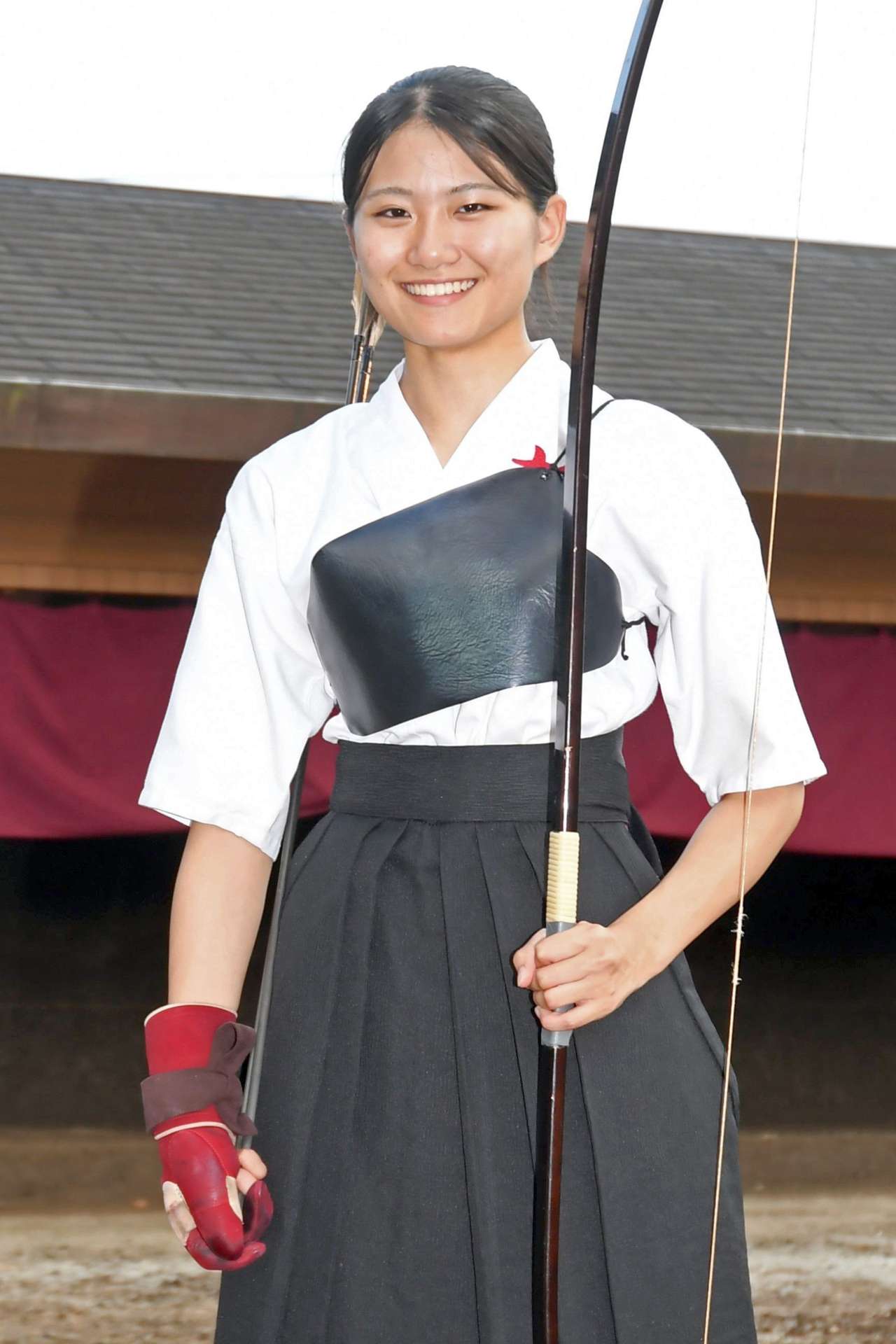 全日本学生遠的選手権で２連覇した松元瑚恋（鹿国大）