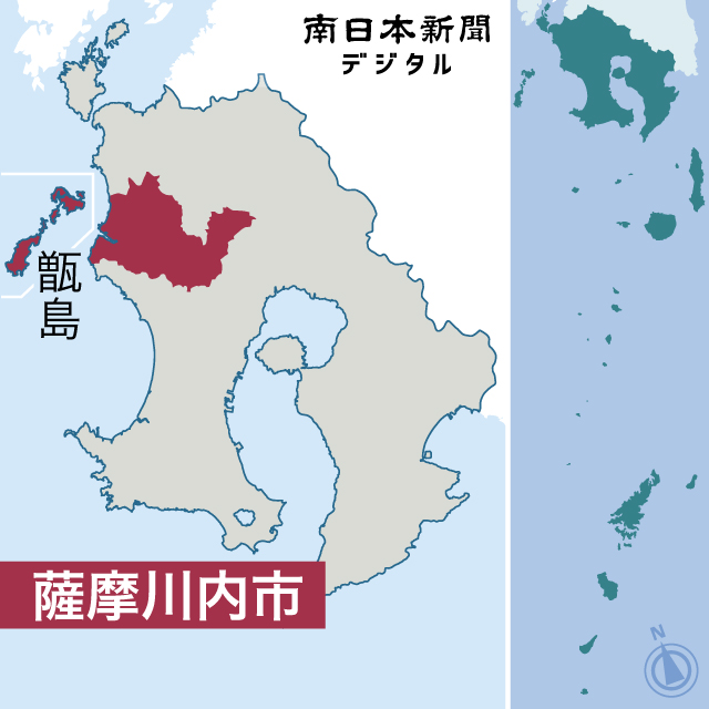 〈関連〉データセンター立地が計画される薩摩川内市の位置を地図で確認する