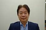連合鹿児島の会長に就いた海蔵伸一氏＝２５日、鹿児島市の鹿児島県労働者福祉会館