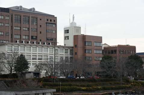 鹿児島市唐湊４丁目の鹿児島純心女子短期大キャンパス