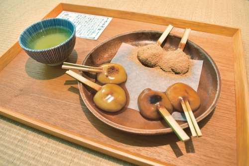 仙巌園 両棒餅屋<small>（ぢゃんぼもちや）</small>