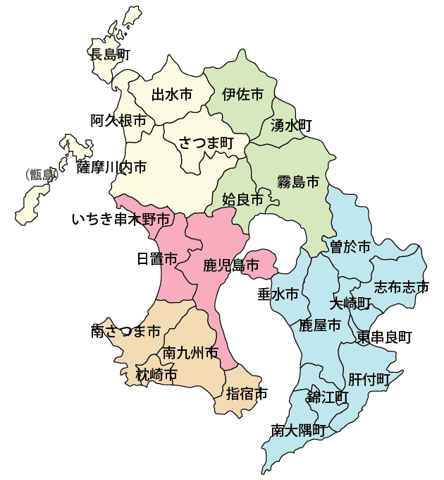 鹿児島県本土
