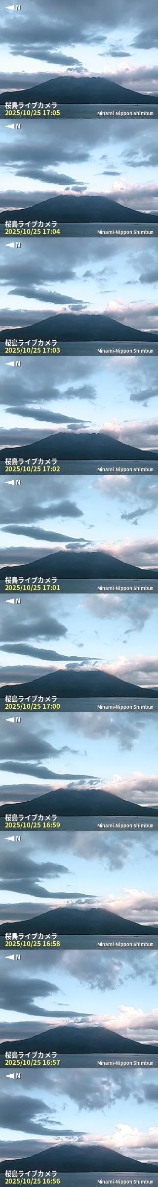 桜島ライブカメラ