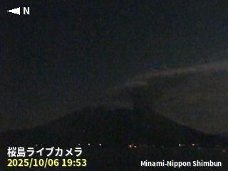 爆発・噴火の様子をクリックで表示